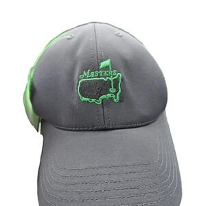 Masters by American Needle Trucker Hat Baseball Cap Golf Polyester One Size OSFA